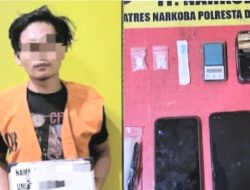 Kolaborasi Warga Bersama Polresta Deli Serdang Amankan Bandar Sabu di Tiga Juhar