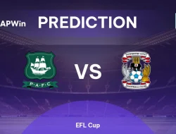 Prediksi Plymouth vs Coventry,  Carabao Cup  26  Agustus  2026