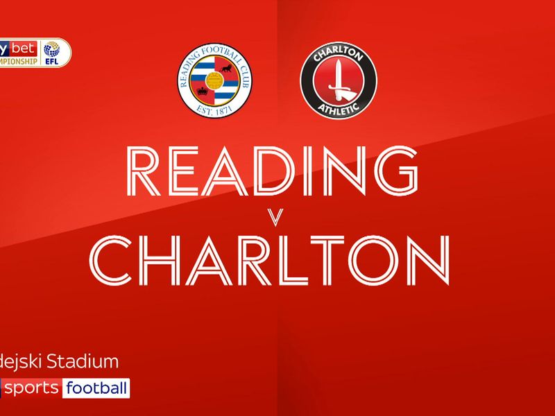 Reading vs Charlton