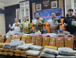 BNNP Sumut Amankan 8 Kg Sabu, 92 Kg Ganja dan Ungkap Home Industri Pod Getar