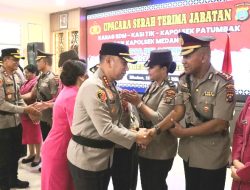 Kapolrestabes Kombes Jean Calvijn Simanjuntak Pimpin Sertijab dan Pisah Sambut PJU