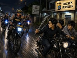 Polsek Beringin Kejar dan Tangkap 3 Pelajar Diduga Kawanan Geng Motor Bersenjata