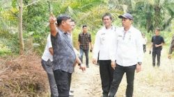 Wakil Bupati Deli Serdang Didampingi Kadis SDABMBK Tinjau Jalan Penghubung Rumah Liang–Barus Jahe