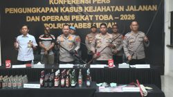 300 Hari Kombes Jean Calvin Pimpin Polrestabes Medan: Kejahatan Jalanan Turun Hingga 729 Kasus, 906 Tersangka Ditangkap