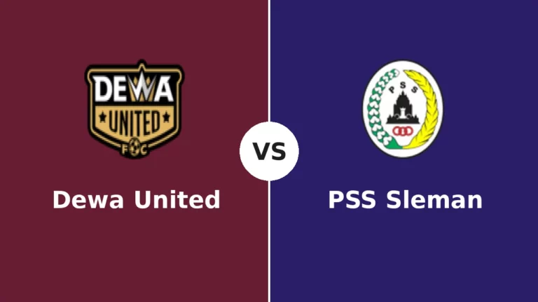 Dewa United vs PSS