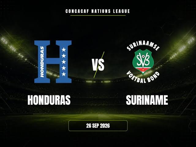 Honduras vs Suriname