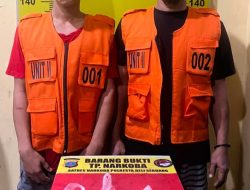 Dua Pengedar 153 Gram Sabu Narkoba Digelandang ke Polresta Deli Serdang