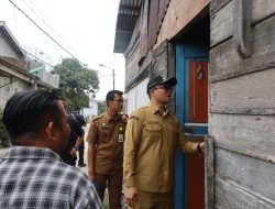 Wawako Tanjungbalai Tinjau Hunian Warga Calon Penerima Bantuan Program BSPS Kementerian PKP
