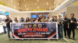 Sambut Hari Polwan ke-78, Polres Tanjungbalai Gelar Nobar Film Autopsy