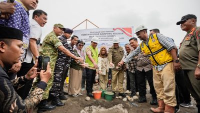 Pembangunan Kampung Nelayan Merah Putih di Paluh Sibaji Resmi Dimulai