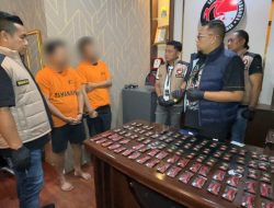 Pulang dari Kamboja, Operator Judol Ditangkap Polrestabes Medan Bawa 100 Pcs Pod Narkoba