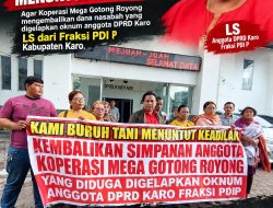 Ratusan Juta Uang Nasabah di Koperasi MKGR Diduga Digelapkan Anggota DPRD Karo, Puluhan Nasabah Geruduk Gedung Dewan