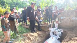 Wakapolres Tanjungbalai Pimpin Upacara Pemakaman Aipda Jon Aries Siagian