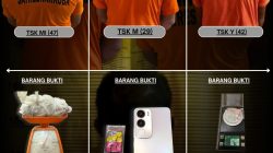 Tiga Pengedar Narkoba Diciduk di Binjai dan Langkat, Sejumlah Barbuk Disita