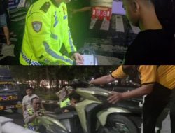 Hendak Balap Liar, 30 Kenderaan Ditilang Satlantas Polrestabes Medan