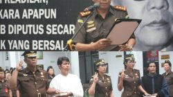 Kajari Karo Pimpin Pelantikan Tiga Pejabat Baru