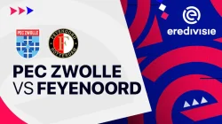 Prediksi Skor PEC Zwolle vs Feyenoord,  Eredivisie 13 September 2026