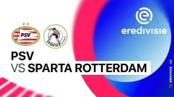 Prediksi Skor PSV vs Sparta,  Eredivisie 14 September 2026