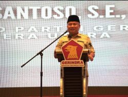 Sugiat Santoso Minta Kader Gerindra Sumut di Eksekutif dan Legislatif Jadi ‘Jubir’ Prabowo