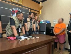 IRT Residivis Narkoba Kembali Diciduk Polrestabes Medan karena Jual Ganja
