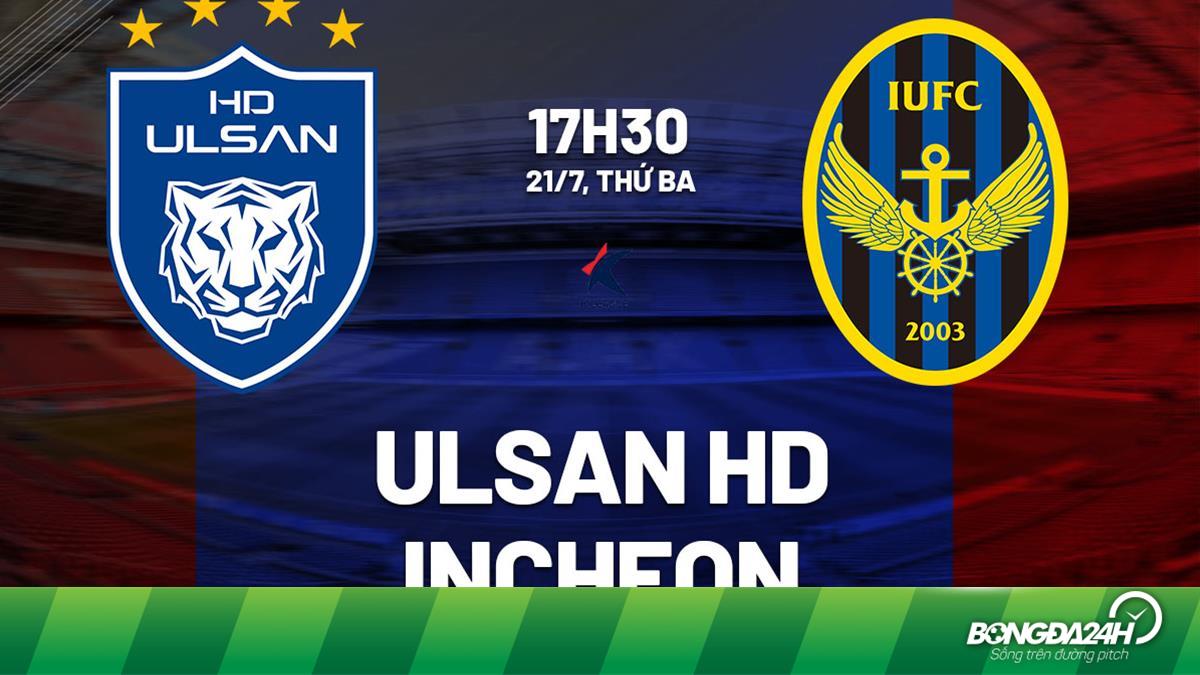 Ulsan HD vs Incheon