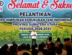 Pemprov Sumut Dorong HKTI Perkuat Peran Petani Dukung Swasembada Pangan