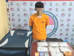 Polres Tanjungbalai dan Bea Cukai Gagalkan Penyelundupan 4,04 kg Sabu Asal Malaysia