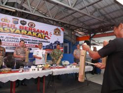 Bersama Masyarakat, Kapolrestabes Medan Kombes Jean Calvijn Bangun Jermal Bersih Narkoba, Aman dan Damai