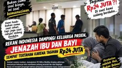 Jenazah Ibu dan Bayi yang Lahir Selamat Sempat Tertahan di RS Mitra Medika karena Tagihan Rp24 Juta, Rekan Indonesia Turun Tangan