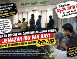 Jenazah Ibu dan Bayi yang Lahir Selamat Sempat Tertahan di RS Mitra Medika karena Tagihan Rp24 Juta, Rekan Indonesia Turun Tangan