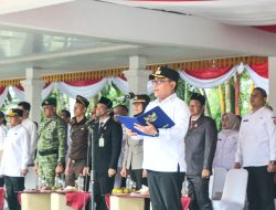 Wabup Lom Lom Suwondo Pimpin Upacara Hari Sumpah Pemuda ke-98 di Deli Serdang