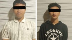 Dua Pentolan Geng Motor Edarkan Narkoba Ditangkap Polrestabes Medan