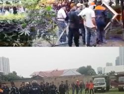 Ratusan Pria Diduga Suruhan PT KAI Divreg I Sumut Hancurkan Rumah Taufik Saleh di Jalan Kemuning Medan