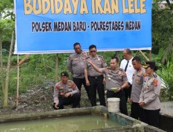 Polrestabes Medan Budidayakan 16.000 Bibit Lele untuk Ketahanan Pangan