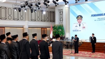 Lantik 188 Pejabat, Wagub Sumut Tekankan Kolaborasi dan Sinergi dalam Bekerja